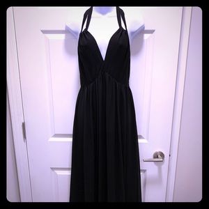 H&M Black Maxi Dress, Worn 1x!